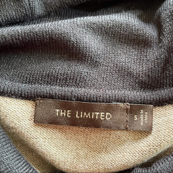 The Limited black and beige top.   Size S - Picture 5 of 6